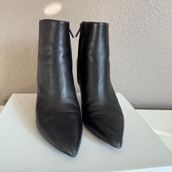 Calvin Klein Women's Senly Stiletto Heel Dress Black Booties - Picture 7 of 15